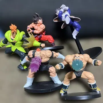 [ 새상품급 ] 드래곤볼 피규어 5체 세트