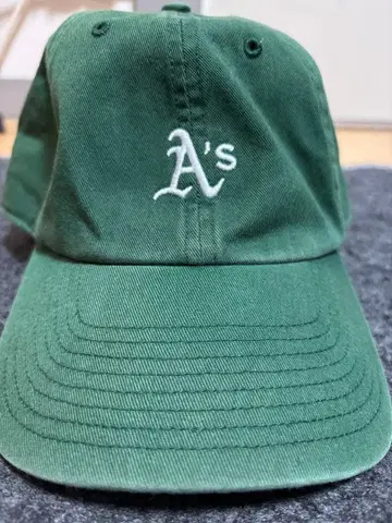 A's 47 green 야구 모자