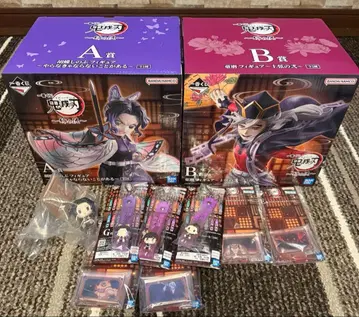 제일복권 귀멸의 칼날 A상 B상 피규어 덤 포함