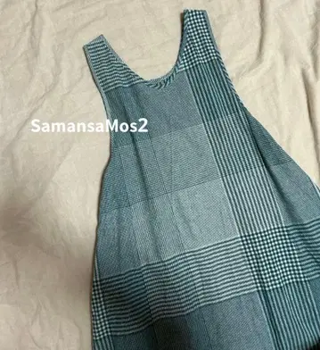 사만사 모스모스 2WAY 슬리브리스 원피스