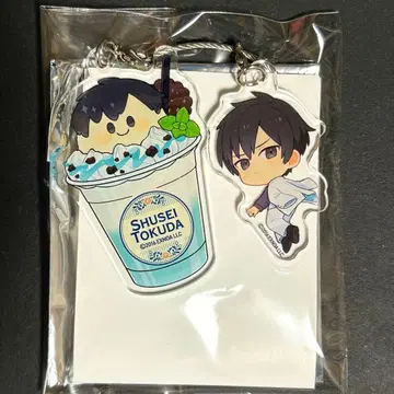 문알 Blanc 드링크 아크릴 키링 토쿠다 슈세이