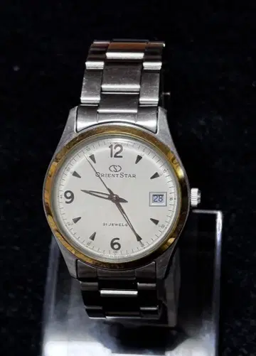 ORIENT STAR 자동 시계 실버/골드