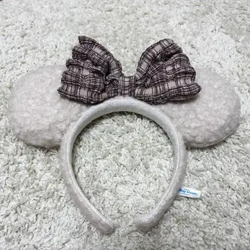 신상 디즈니 미니 보아 머리띠 핑크