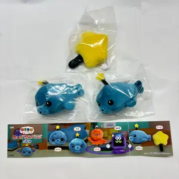 교육 방송 인형 배지 가챠 3세트