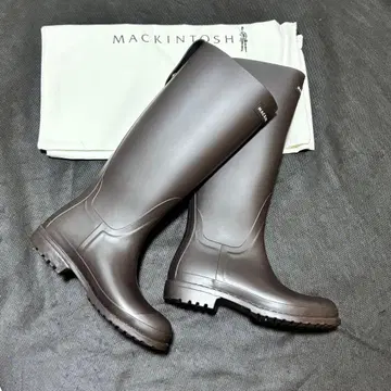 MACKINTOSH WISTON 레인부츠 매킨토시 38 브라운