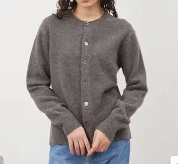 택 포함 미사용품 미라 오웬 미들 케이지 앙상블 가디건