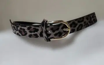 [ 23구 ] [ ONWARD ] 레오파드 무늬 스웨이드풍 벨트