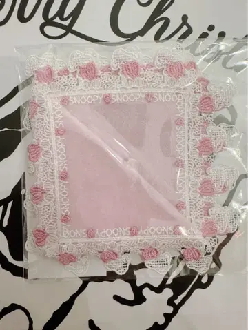 [ 미사용 새상품 ] 한정품 치카자와 레이스 스누피