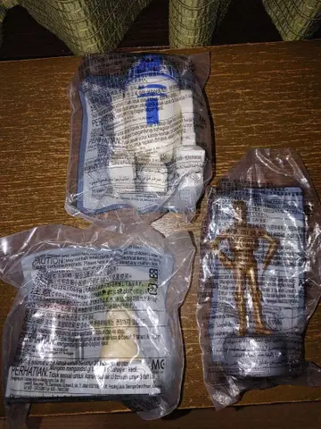 맥도날드 스타워즈 피규어 세트