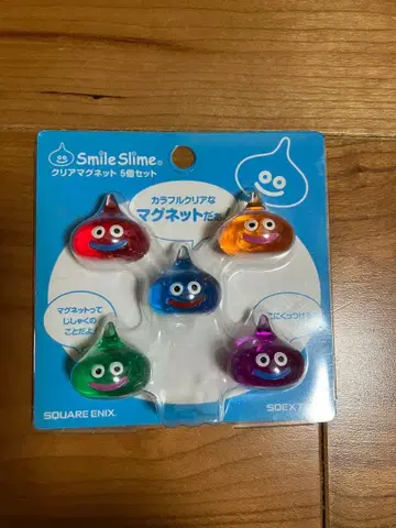 드래곤 퀘스트 Smile Slime 클리어 마그넷 5개 세트