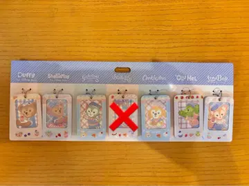 홍콩 디즈니 더피 키링 세트 레어템