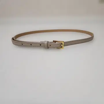 [ 23구 ] [ ONWARD ] 베이지 가죽 슬림 벨트