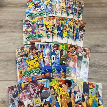 포켓몬스터 다이아몬드&펄 DVD 전63권 세트