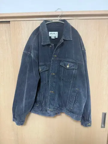 Eddie Bauer 다크 블루 데님 자켓 XXL