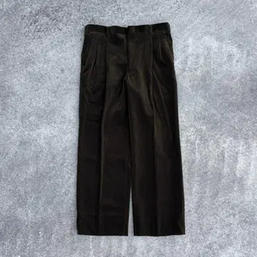 [ 새상품급 ] 벨로아 x 코듀로이 슬랙스 벨벳 소재 브라운 L 상당