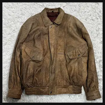 빈티지 가죽 봄버 자켓 A-2 G-1 플라이트 자켓
