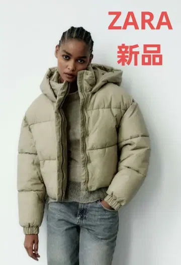 새상품 ZARA 퍼프 아노락 퍼프 자켓 다운 코트 퍼프 코트