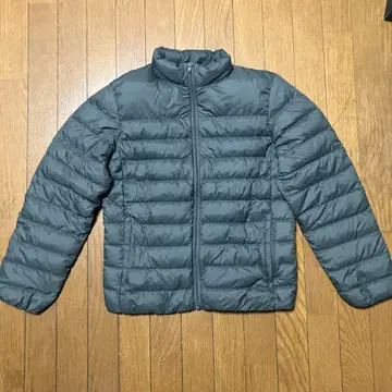 무인양품 울트라 라이트 다운 자켓 그레이 남성용 S 사이즈 경량