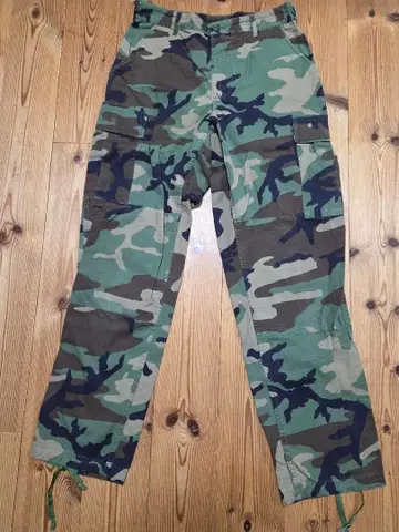 미군 팬츠 카모플라쥬 우드랜드