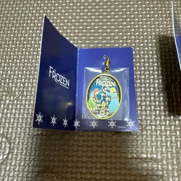 새상품 회장 한정 Frozen 아나와 눈의 여왕 키링