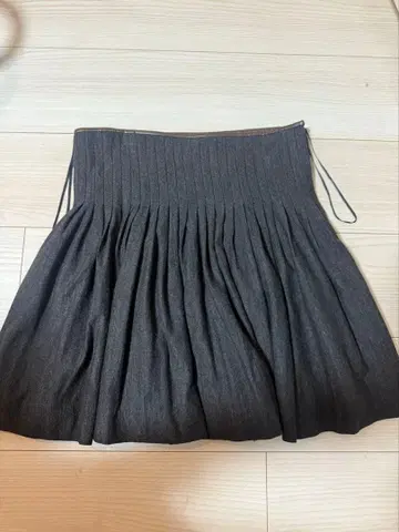 랄프 로렌 미니 플리츠 스커트