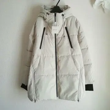 택 포함 새상품 다운 디자인 충전솜 롱 코트