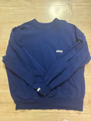 CAHLUMN 카우람 기모 크루넥 맨투맨