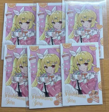 니지산지 sweet floaties 랜덤 폴라로이드풍 카드 호시카와 사라