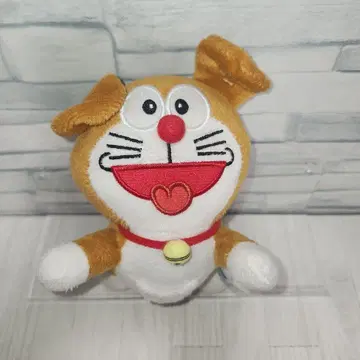 도라에몽 강아지 봉제 인형 마스코트 레어 희귀