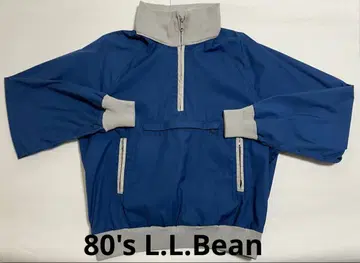 80's L.L.Bean 하프 지퍼 풀오버 자켓