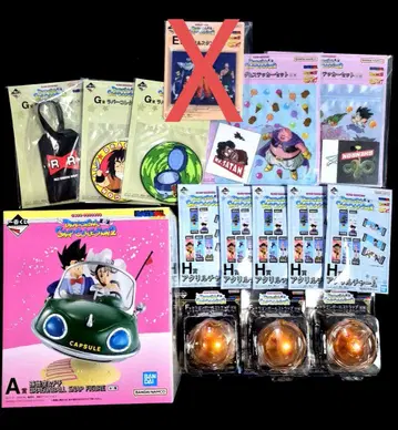 제일복권 드래곤볼 스냅 SNAP COLLECTION 2 A상 F상