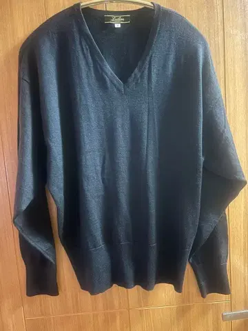 새상품급 Leilian 레리안 실크 캐시미어 스웨터 블랙 M