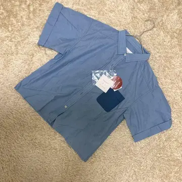 [ 새상품 ] SENSE OF PLACE 일본제 절개 포켓 반팔 셔츠