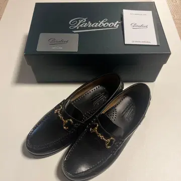 거의 새상품 Paraboot 유나이티드 애로우즈 별주 비트 로퍼 22.5