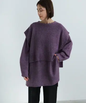 즉시 구매 OK 셀렉 moca 레이어드 니트 베스트 & 니트탑/656