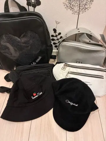 여아 Xmas 선물에도 가방 모자 6세트