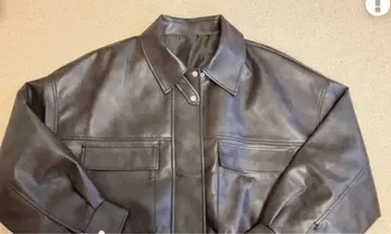 shaggie 빈티지 워시 가공 숏 블루종