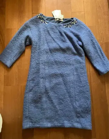 아푸와이저 리셰 2 모헤어 비쥬 미니 원피스 7부 소매