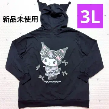 KUROMI 귀 달린 지퍼 후드티 3L 마죠레티 미사용 새상품