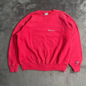 90s Champion 챔피온 맨투맨 앞V 헤비 게이지 자수 로고