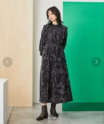 UNITED TOKYO 토프 개더 원피스 web 한정판