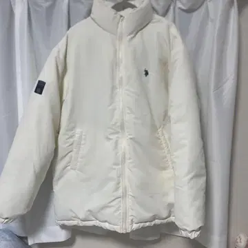 U.S. POLO ASSN. 화이트 다운 자켓 L 사이즈