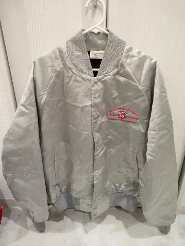 메이드 인 USA 나일론 바시티 자켓