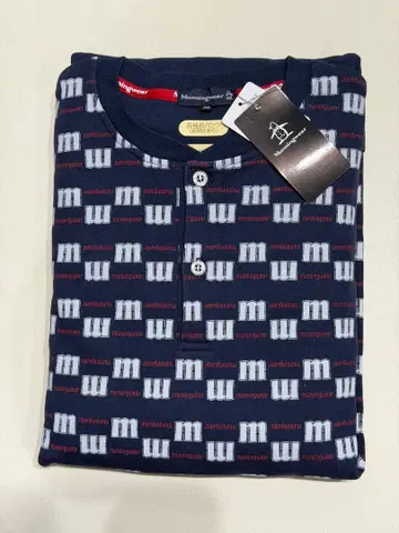 Munsingwear 남성용 파자마 M 네이비