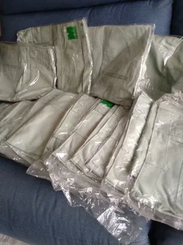 미도리 안전 작업 바지 라이트 그레이 워크 팬츠 17개