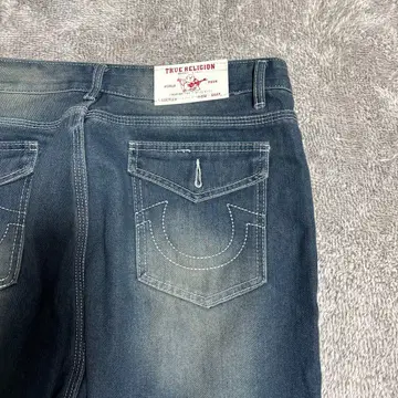 트루릴리젼 데미지 데님 팬츠