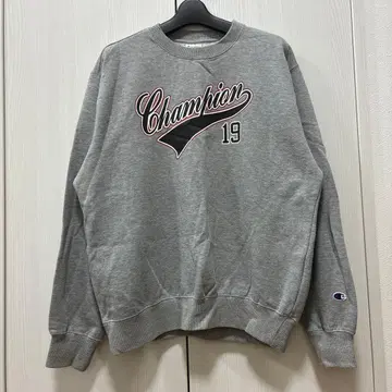 [ 즉시 배송 ] champion 챔피온 트레이닝복 맨투맨 그레이 L