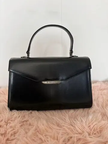 가츠라 유미 포멀 백 천연 가죽