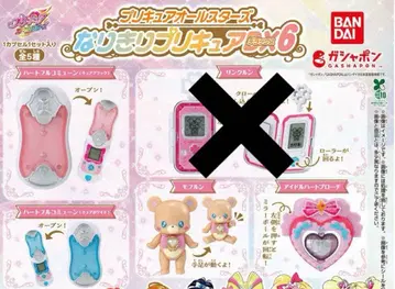 프리큐어 올스타즈 프리큐어 DX 6 세미컴프 세트