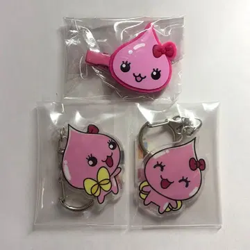 시즈쿠짱 우루오이짱 아크릴 키링 앞머리 클립